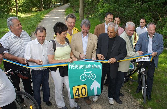 Helenentalradweg-Eröffnung